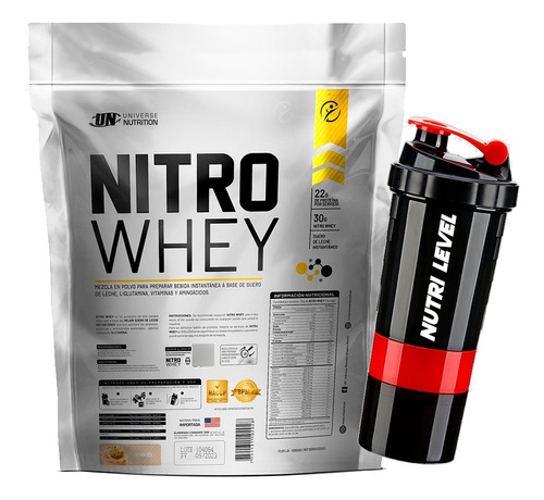 Nitro Whey 3 Kg - Universe Nutrition / ¡envío Gratis! 