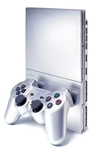 Sony PlayStation 2 Slim SCPH-790 Standard cor satin silver Sony PlayStation 2 Slim SCPH-790 Standard cor satin silver