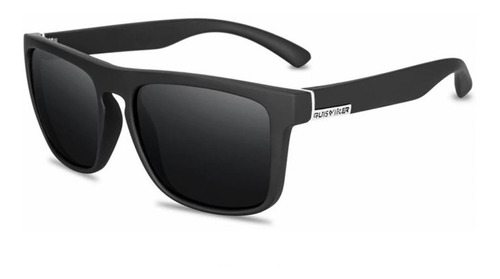 Lentes De Sol Negros Quiksilver Polarizados Uv400 Sunglasses