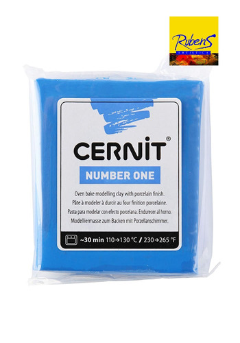 Arcilla Polimerica Cernit X56gr Azul Real