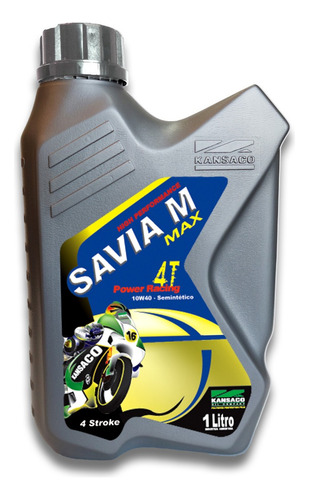 Aceite De Moto 10w40 Semi-sintetico 4 T Kansaco X 1 Litro