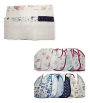 Comprar 12 Baberos De Nena Más 12 Babitas Mayorista Precio X12 Unid