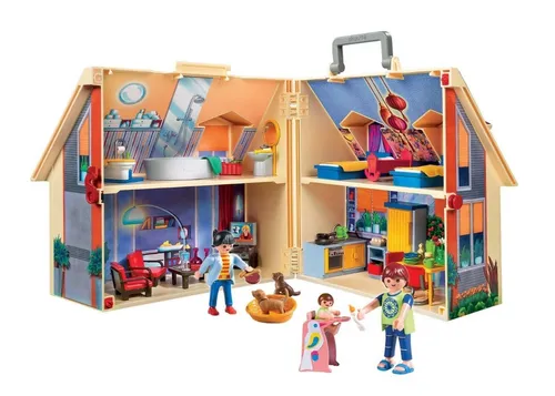 Casa portatil playmobil on sale