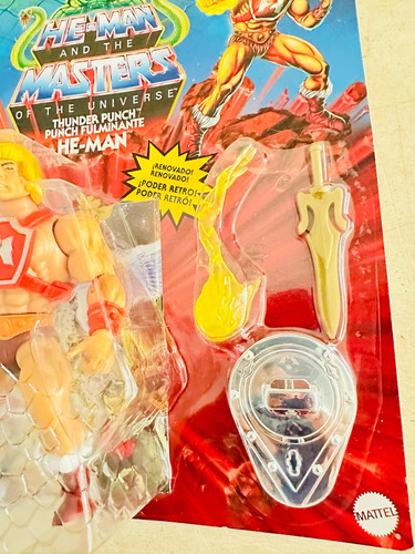 Master Of The Universe He-man Thunder Punch Fulminante He Ma