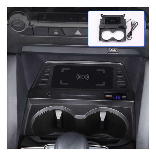 Cargador Inalámbrico De Coche De 15 W Para Teléfono Móvil Ax
