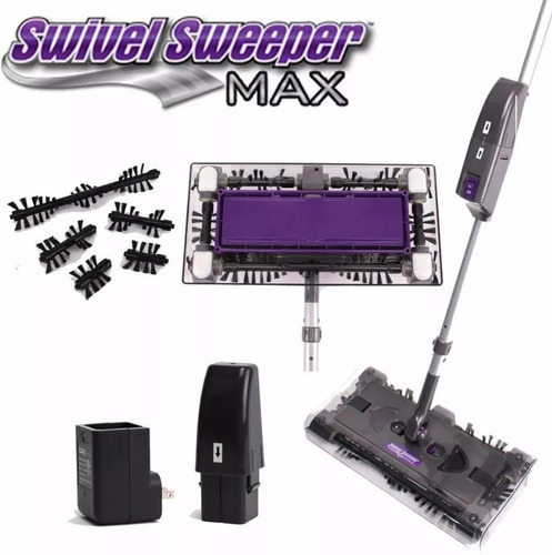 Escoba Barredora Eléctrica, A Batería Swivel Sweeper Max