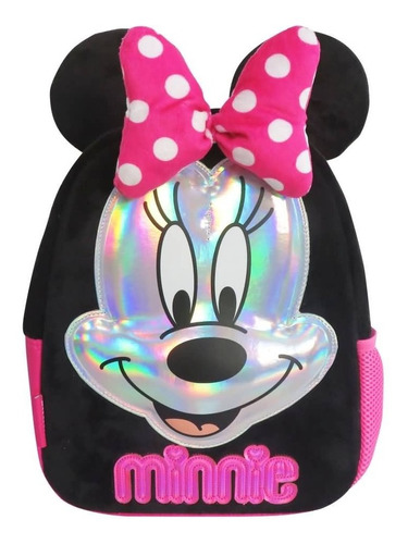 Mochila De Espalda Minnie Km033 Disney Original 12''