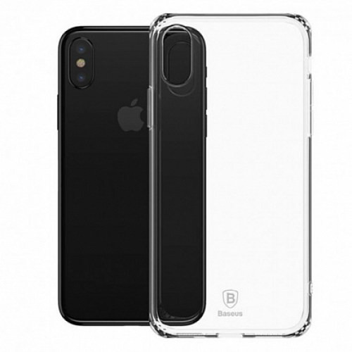 Imagem 3 de 4 de Capa Baseus P/ iPhone X Xs Ultraslim Series Transparente Nfe