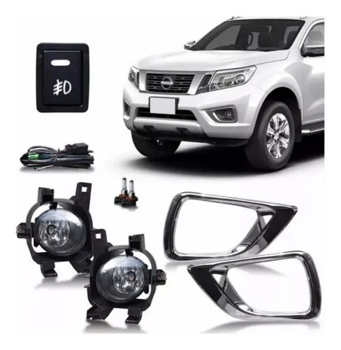 Kit Faro Aux Antiniebla Nissan Frontier 2016 Al 2021 Complet