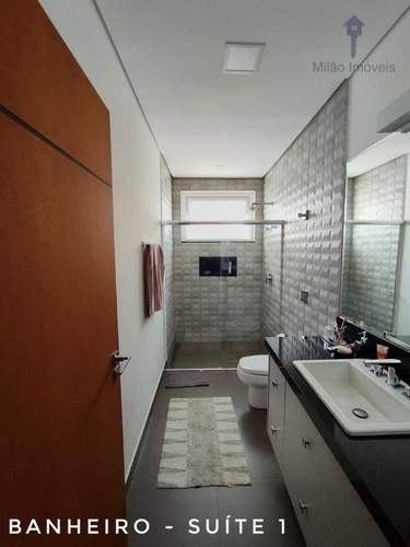 Imagem 11 de 25 de Sobrado 4 Suítes À Venda, 430 M², Alphaville Nova Esplanada 3 Em Votorantim/sp - So0518