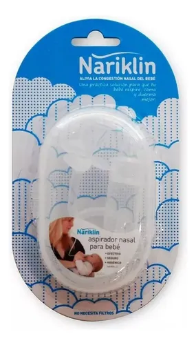 Aspirador Nasal Para Bebes Nariklin Color Transparente