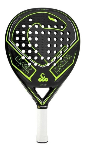 Pala de pádel  Vibora Black Mamba 2019 color negro/verde