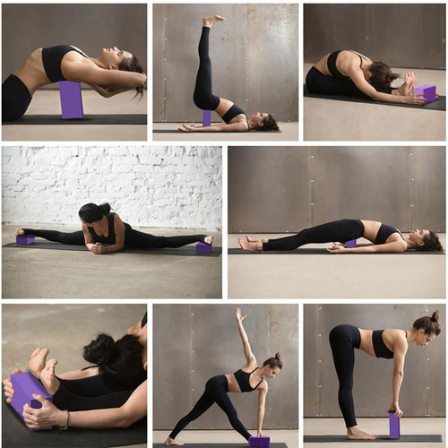 Imagen 4 de 8 de Bloque Yoga Ladrillo Brick Taco Fitness Pilates Gym
