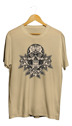 Playera Skull Craneo Calavera Diseño 865 Playeras Beloma