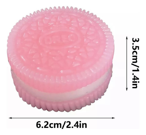 2025 Oreo Squeeze Toy Mochi Taba Para Aliviar O Estresse