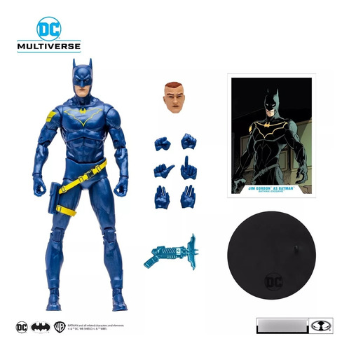 Mcfarlane Dc Multiverse Jim Gordon Batman Endgame Platinum