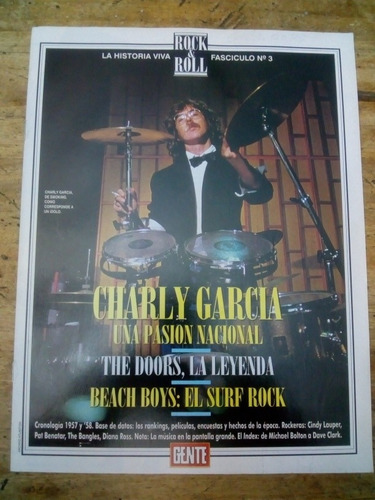 La Historia Viva Rock & Roll Fascículo 3 Charly Garcia (rr)