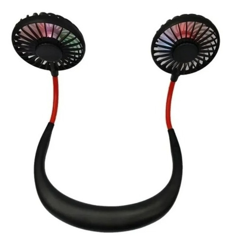 Ventilador Portátil Para Cuello Recargable Usb 3 Niveles