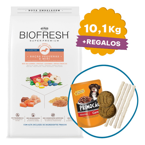 Biofresh Perro Cachorro Raza Pequeña 10 Kg + Regalo + Envío