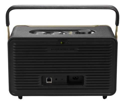 Parlante JBL Authentics 300 portátil con bluetooth y wifi negro