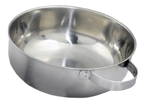 Bowl Para Batir 24cm Con Asa Uso Gastronómico Acero Inox