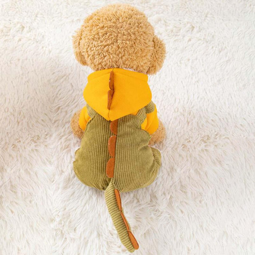 Sudadera Con Capucha Para Perro De Dinosaurio, Abrigo Para M