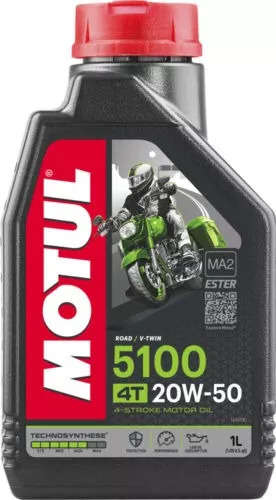 Aceite Moto Motul 5100 20w50 Ex Motul 5000 - Fas Motos
