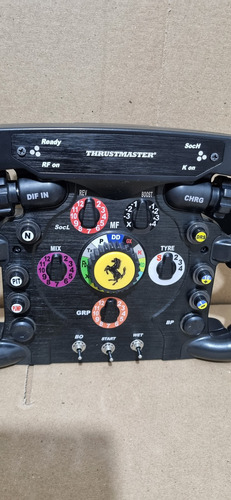 Volante Ferrari F1 Wheel Add-on - Thrustmaster Cor Preto Preto (Usado)