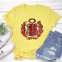Comprar Polos Escudo Nacional De Peru - Polos Algodon Pima 