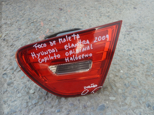 Foco Tras Copiloto De Maleta Dañado Elantra 2009 Sedan   Lea