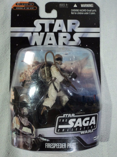 Star Wars Saga Collection Firespeeder Pilot 2006