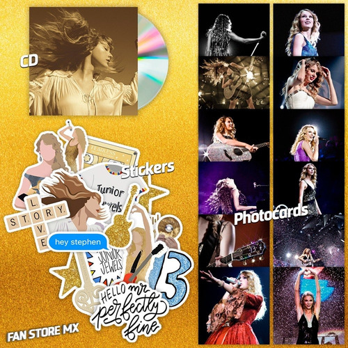 Taylor Swift Cd Fearless Taylor's Version Fan Pack