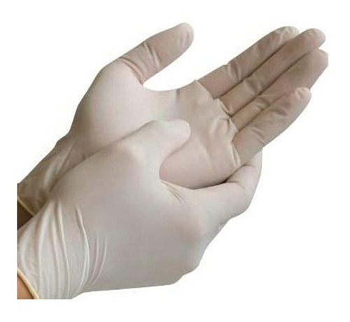 Guantes Descartable Látex Caja De 100 Unidaes Envio Gratis