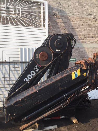 Grua Articulada Hiab Modelo 300 Cap 12 Ton 3 Ext Hidraulicas