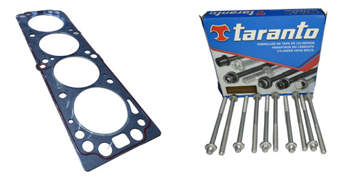Junta Tapa De Cilindros Chevrolet Corsa 1.6 8v + Bulones