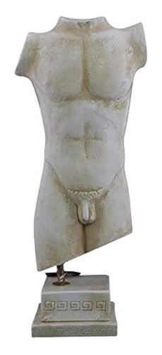 Torso Desnudo Masculino Arte Corporal Estatua Griega Escultu