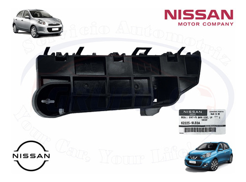 Guía Facia March Lado Piloto 2015 Al 2019 Original Nissan