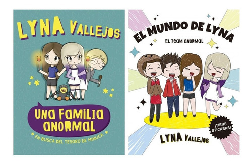 Familia Anormal 1 + Mundo De Lyna - Vallejos - 2 Libros 