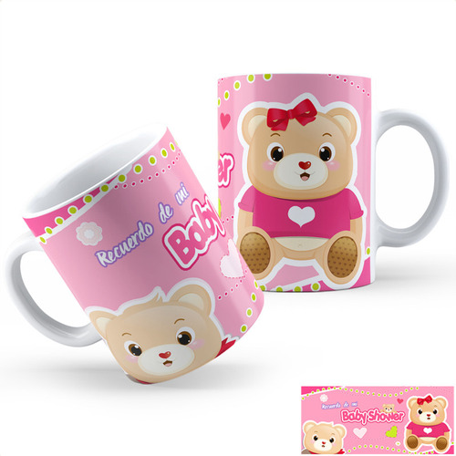 Taza Cerámica Baby Shower Av Calidad