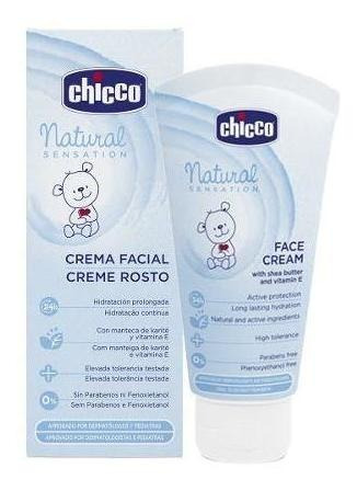 Imagen 2 de 2 de Chicco Crema Facial Natural Sensation 50 Ml