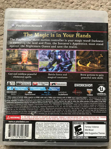 Sorcery Ps3 Fisico (Usado)
