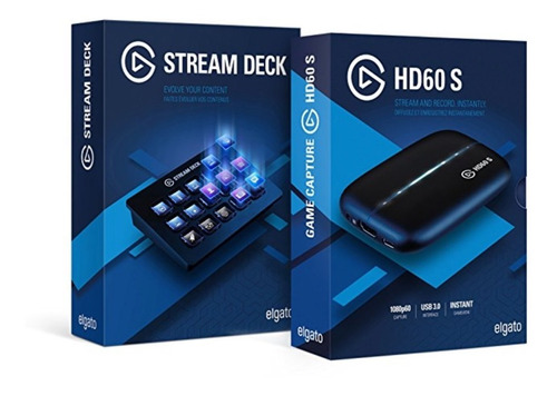 Elgato Stream Deck Live + Capturado Hd 60 S