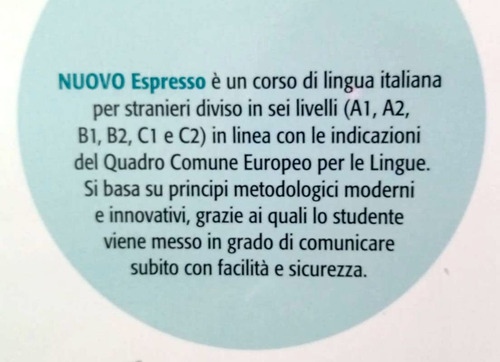 Nuovo Espresso 1. Alma Edizioni