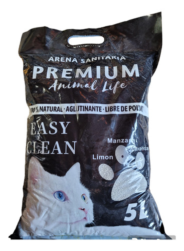 Arena Gato Aglutinante Premium. Ultra Absorbente.