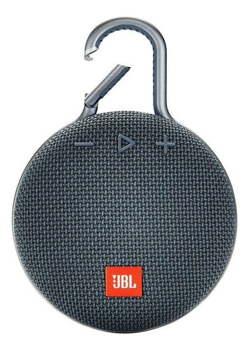 Parlante JBL Clip 3 portátil con bluetooth waterproof ocean blue 