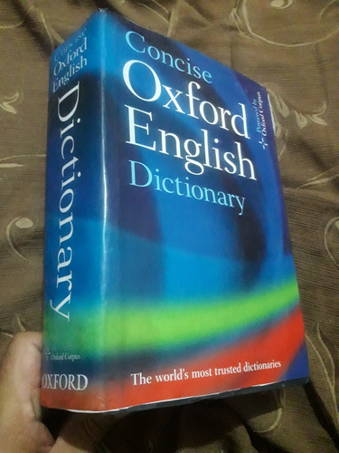 Libro Diccionario Oxford Inglés 