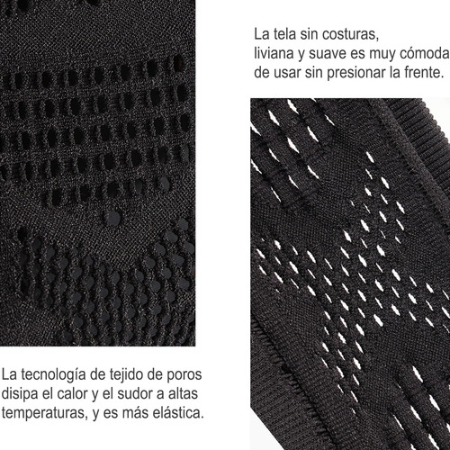Diademas Deportivas Para La Cabeza, 2 Piezas Bandas