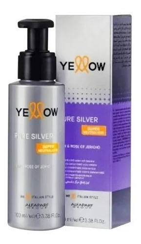 Pure Silver Aditivo Concentrado Yellow Alfaparf X 100 Ml