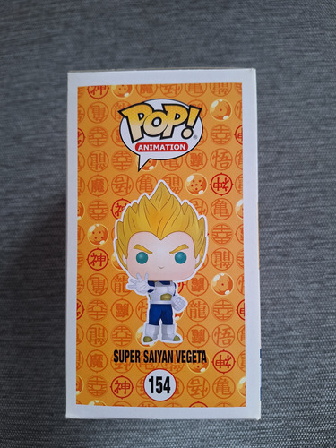Funko Pop! Vegeta #154 Red Chrome Original - Dragon Ball Z
