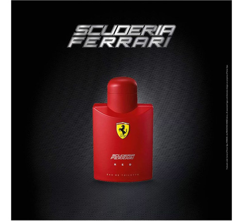 perfumada masculina Ferrari Red 125ml EDT